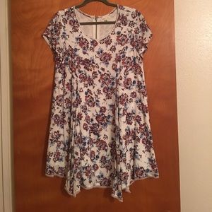Urban Outfitters Mini Floral Flowy Dress