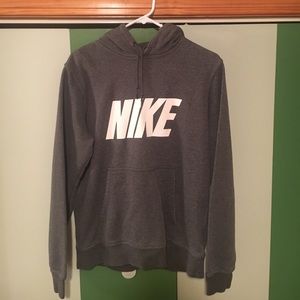 MEN's grey Nike hoodie