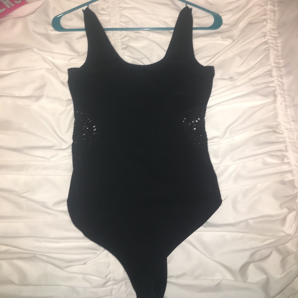 FINAL SALE Kendal and Kylie Crochet Bodysuit