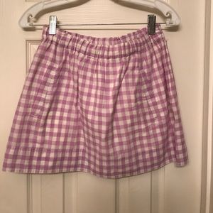 J.Crew checkered skirt size XS
