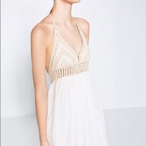 Zara Crochet Maxi Dress