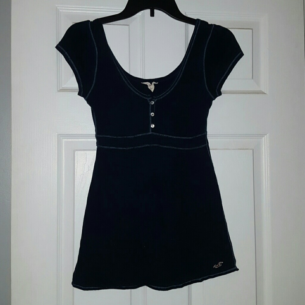 Navy Hollister Shirt