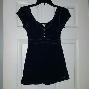 Navy Hollister Shirt