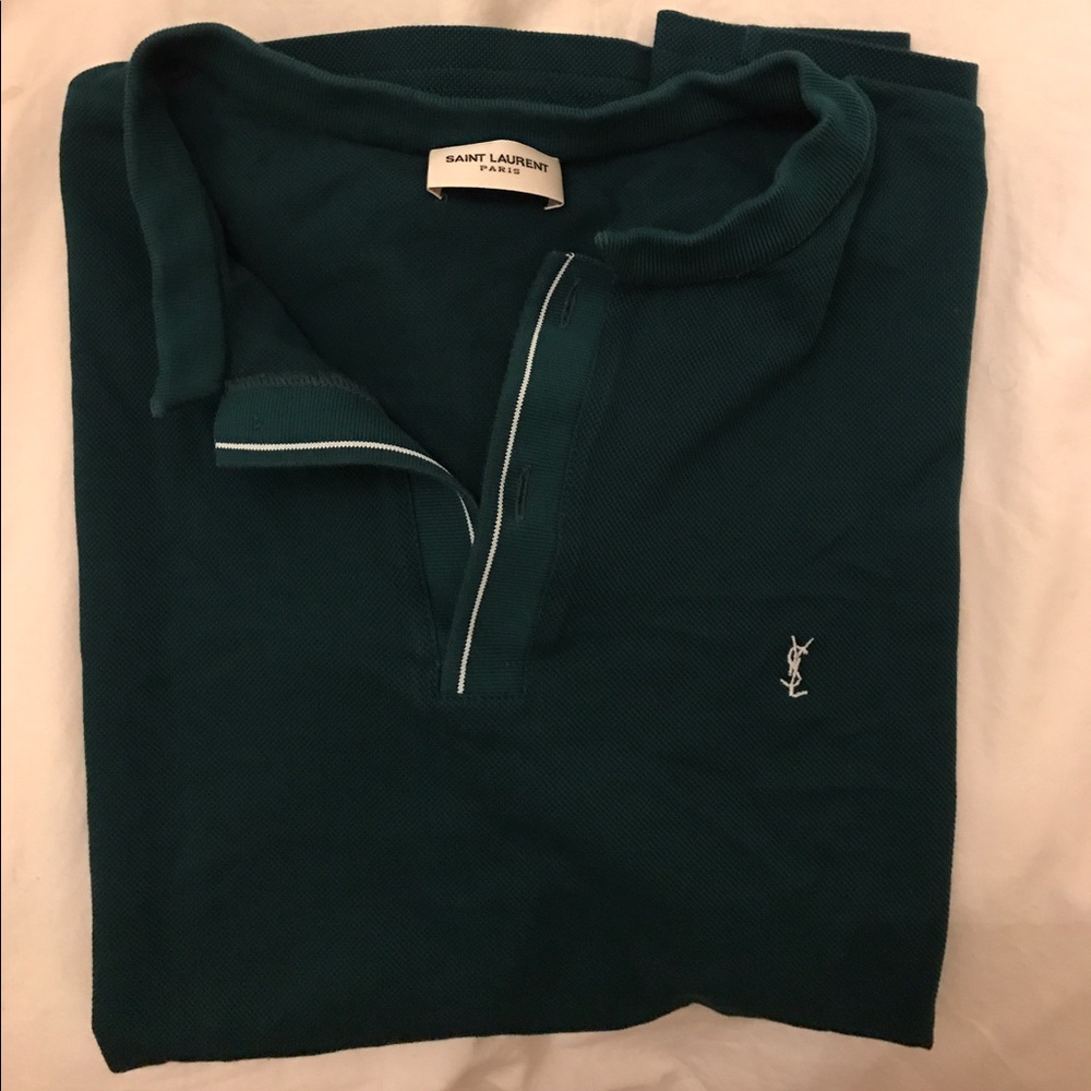 YSL GREEN POLO
