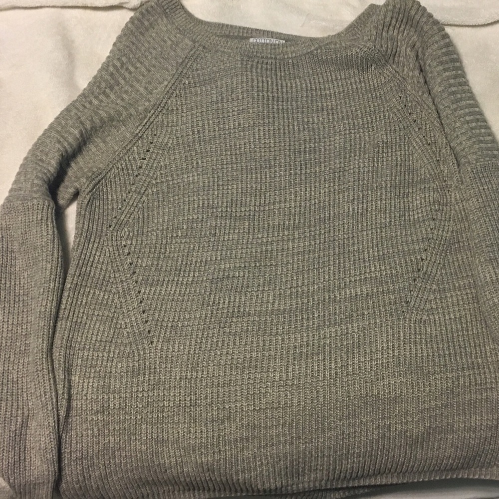 Gray Cotton On Sweater