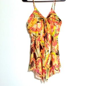 Dean Alan Spring Floral Blouse