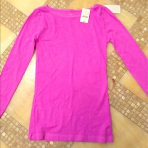XS J Crew long sleeve top