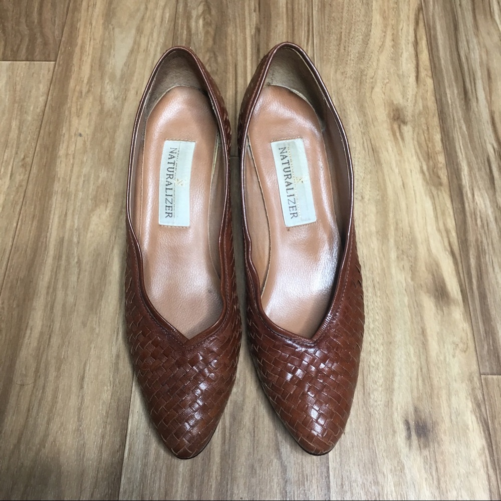 Vintage Woven Pumps