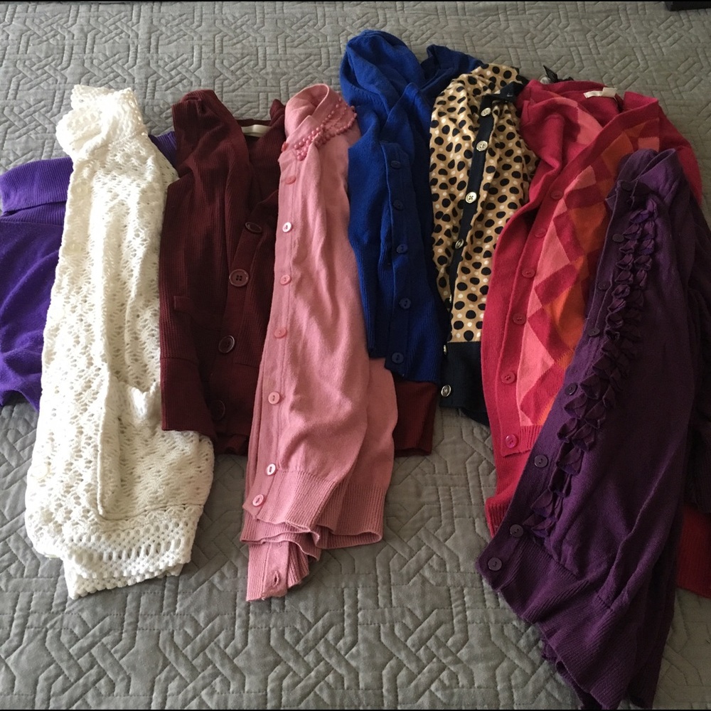 Cardigan Sweater Haul Bundle