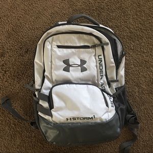 White backpack