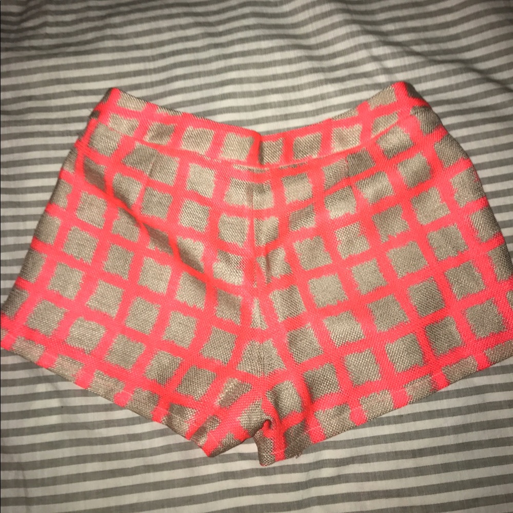 LOWEST💥NWOT Blaque Label sz 0 XS neon pink shorts - Picture 3 of 4