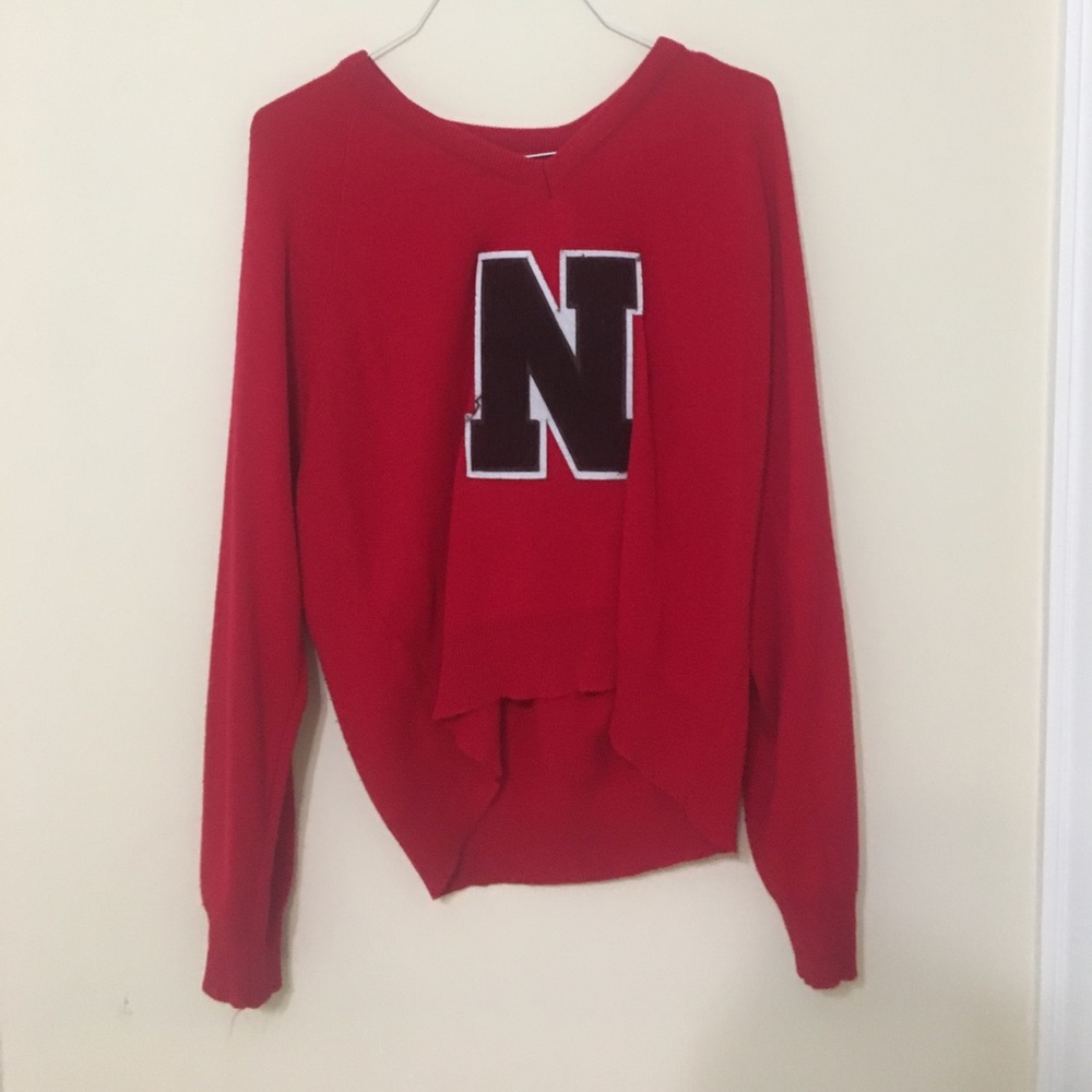Varsity letter sweater