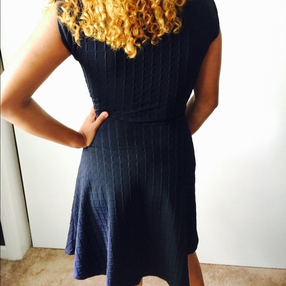 4/$25 Navy Cut Out Dress - Picture 3 of 4