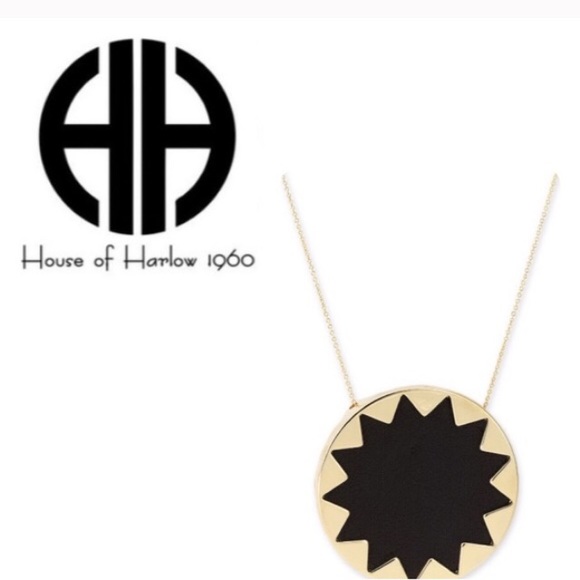 New House of Harlow 1960 Sunburst Necklace - Picture 2 of 4