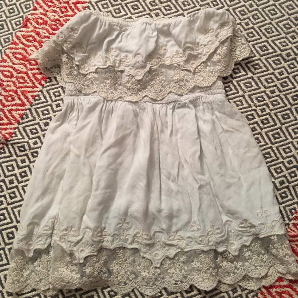 Forever21 lace tube top