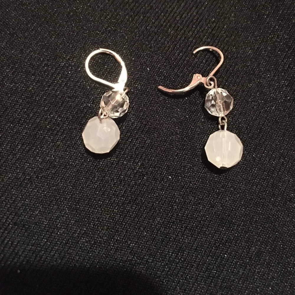 Beaded drop earrings