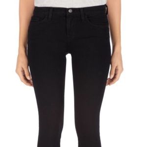 J Brand "the skinny" black jeans SZ 25