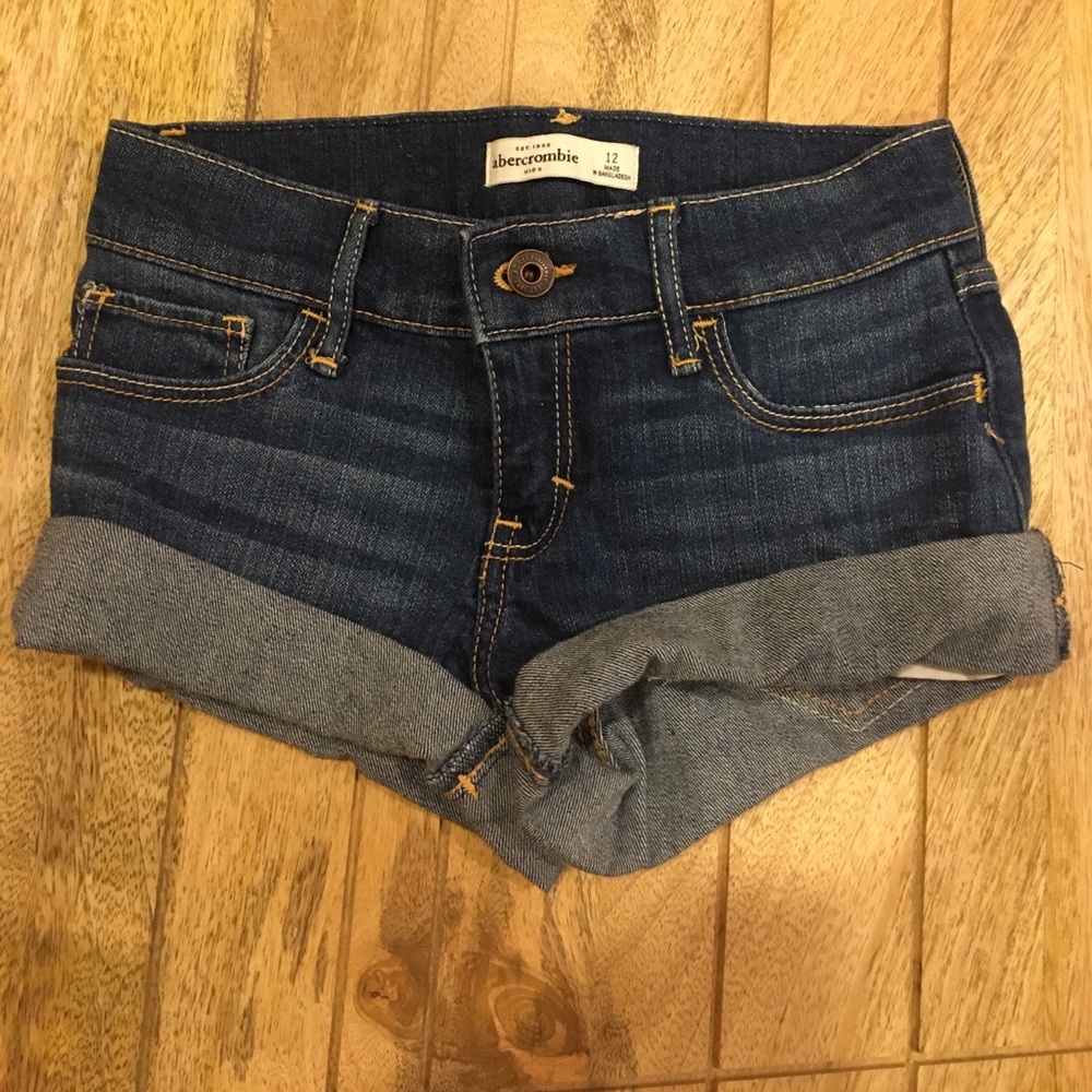 Abercrombie jean shorts