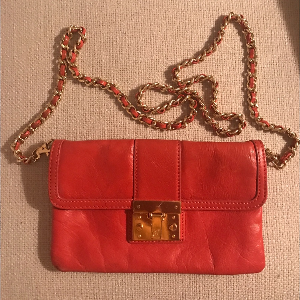 Tory Burch crossbody chain link purse