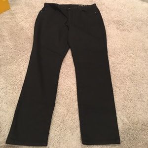 Gap 1969 high rise skinny black jeans