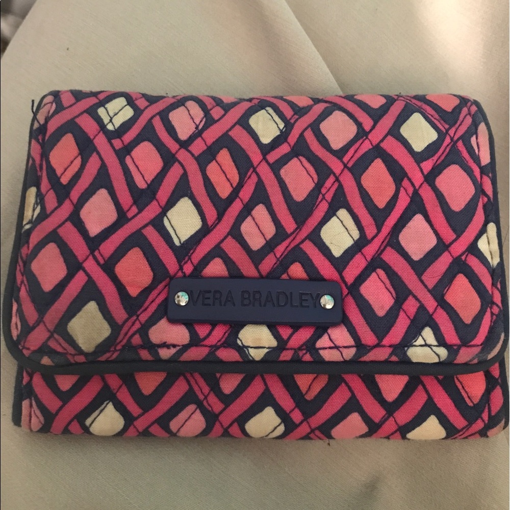 Vera Bradley Trifold wallet.
