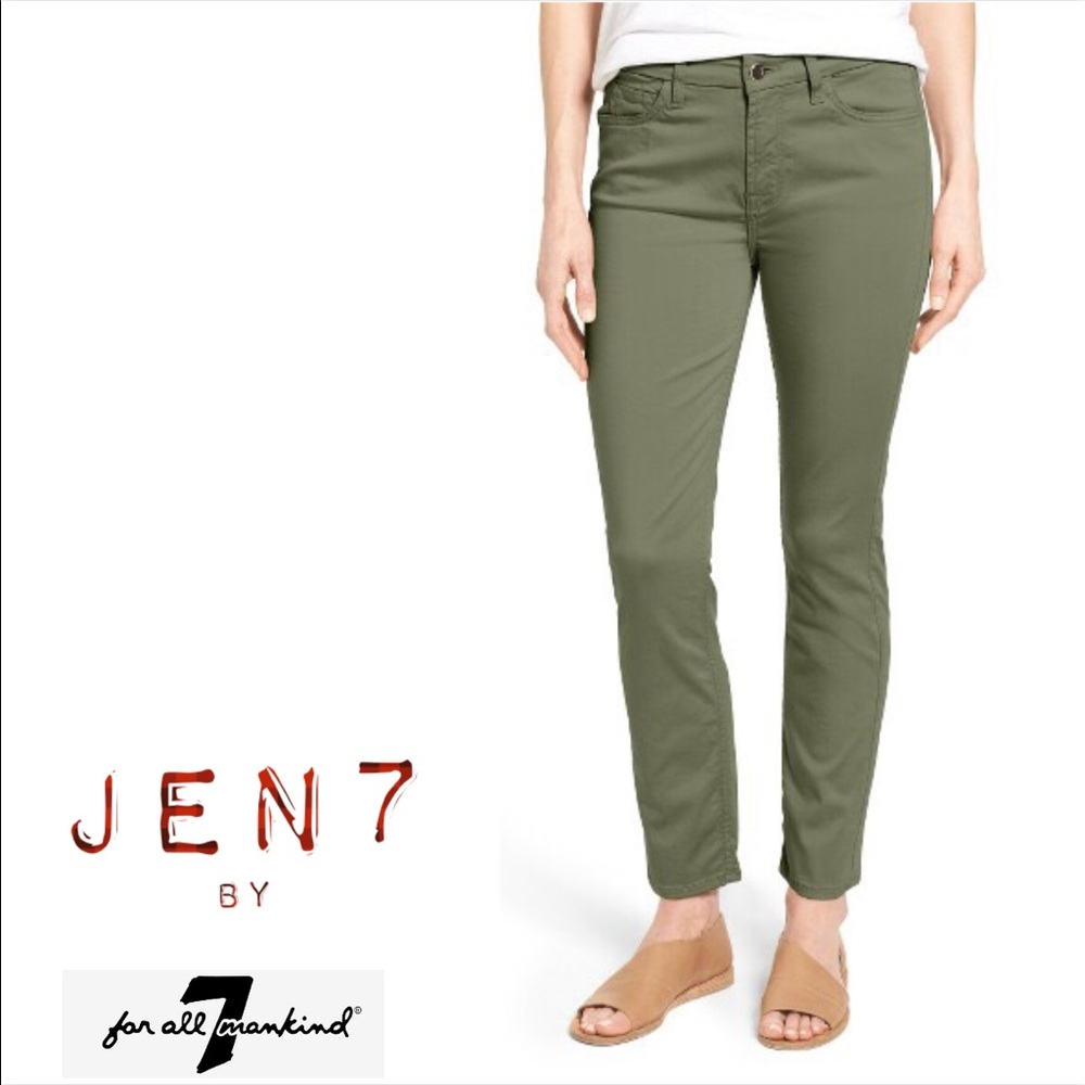 NWT- JEN7 Stretch Cropped Skinny Jeans