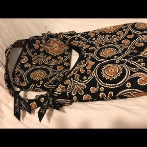 Vera Bradley purse with matching makeup bag.