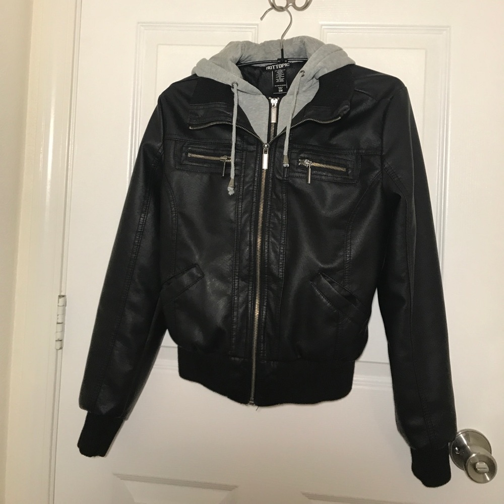 Leather jacket