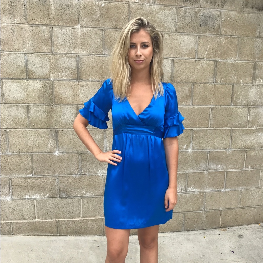 Betsey Johnson Satin Dress
