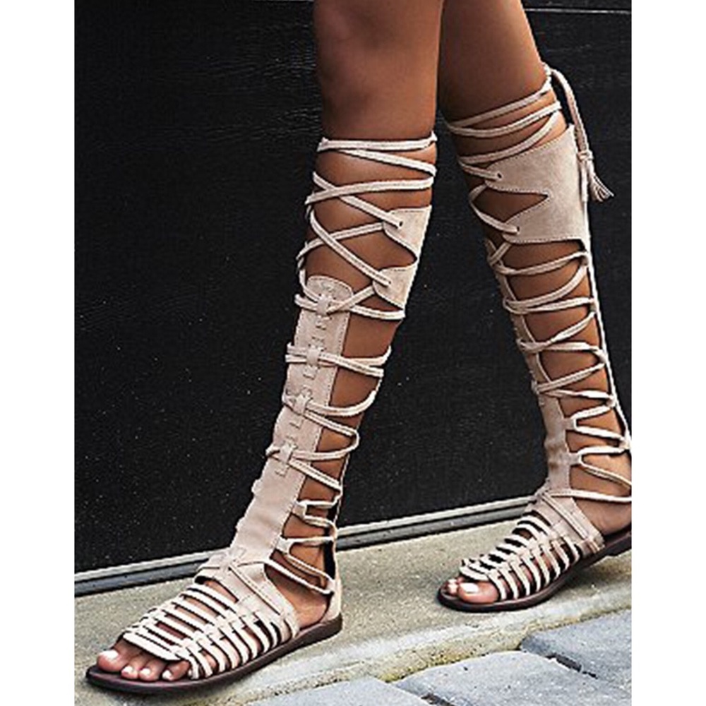 NWT Free People Sun Seeker Tall Sandal