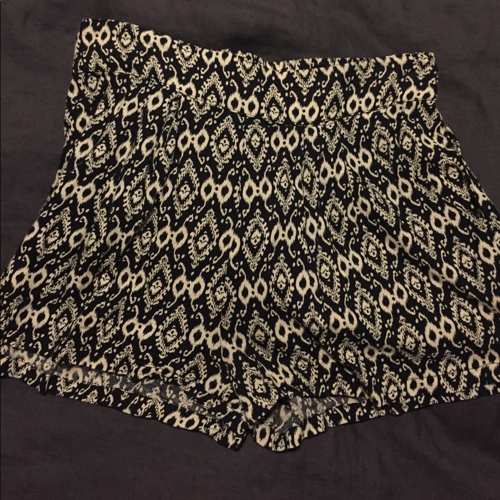 High waisted shorts