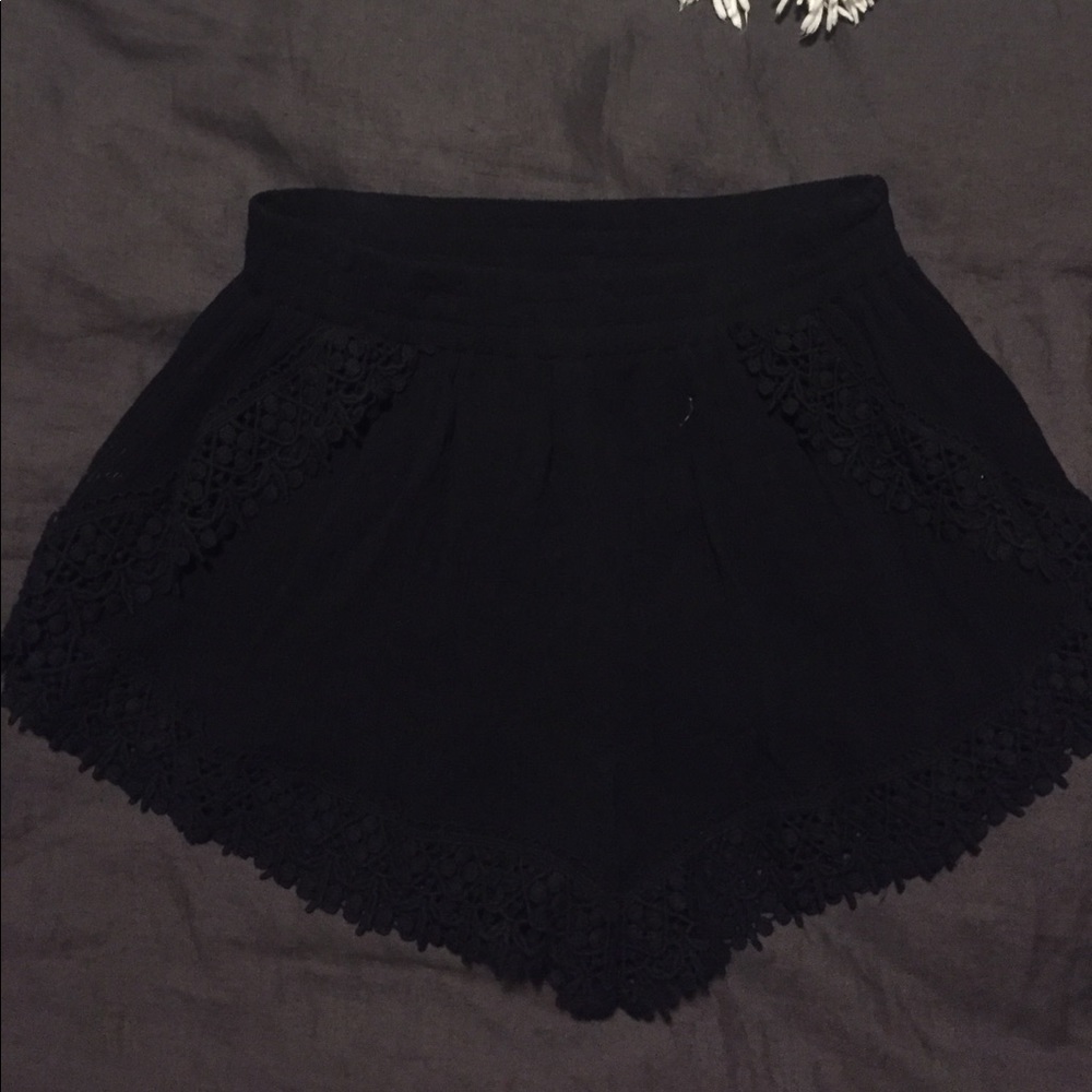 Black shorts