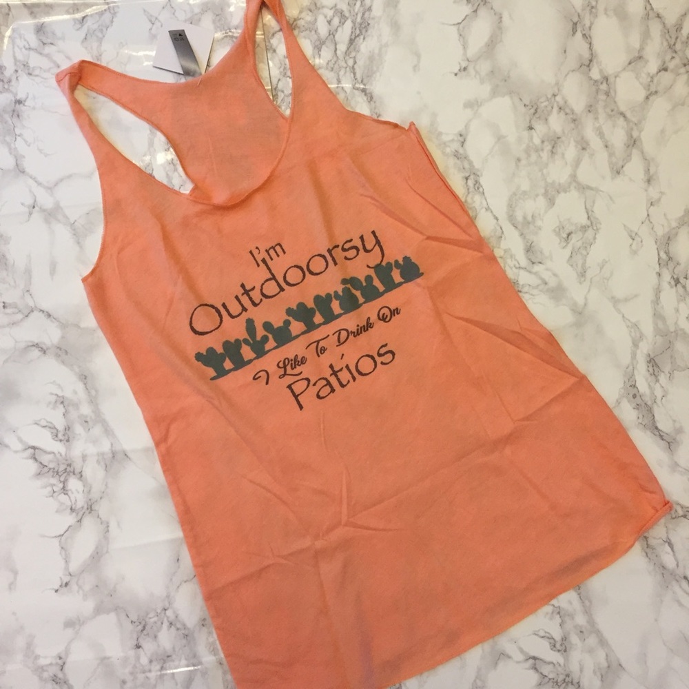 ❗️Low stock! S-XL Outdoorsy AF tank - Picture 2 of 4
