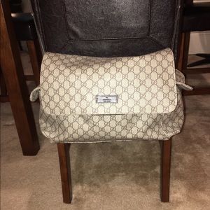 Gucci diaper bag
