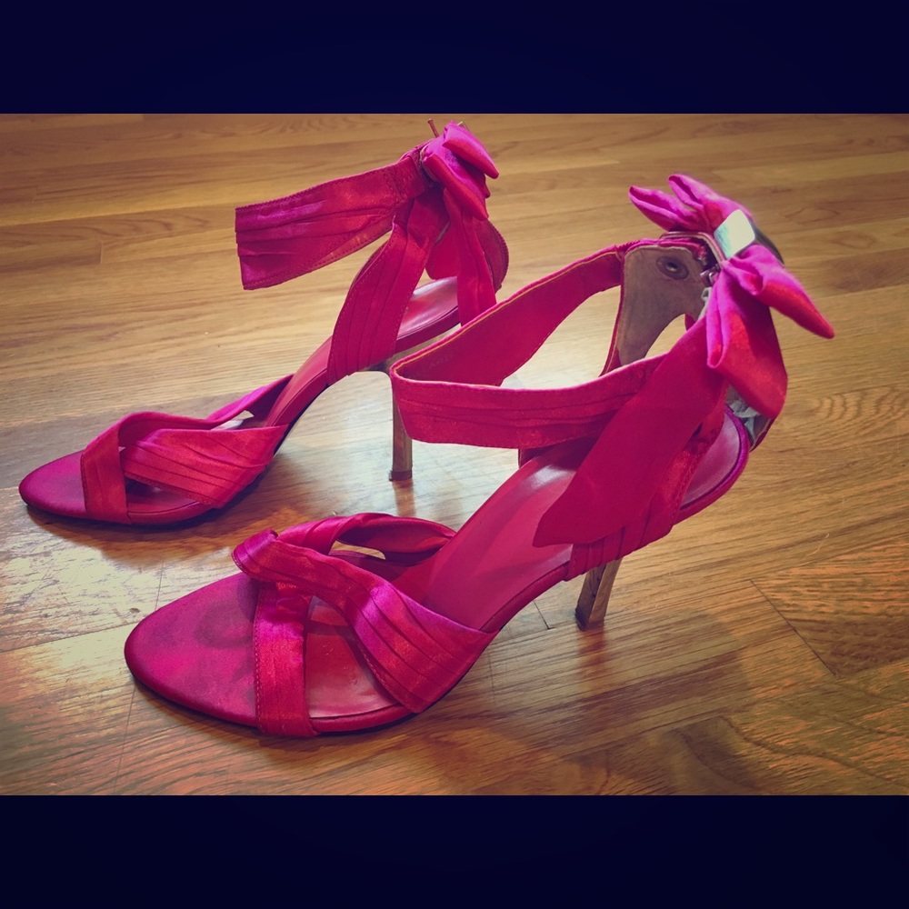 Hot pink stiletto