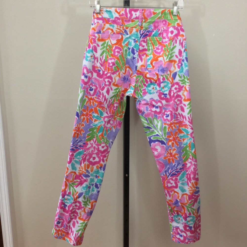 💥HOST PICK💥Adorable Ralph Lauren Floral Jeans - Picture 3 of 6