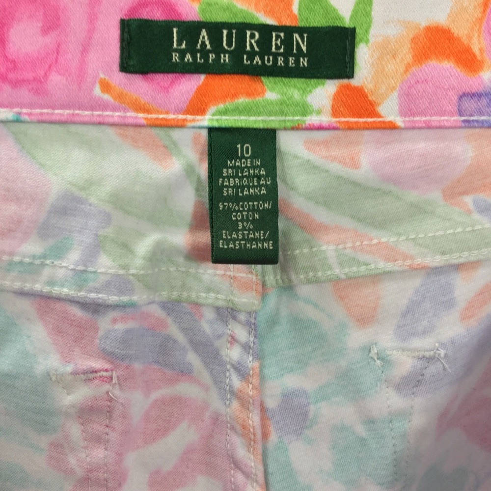 💥HOST PICK💥Adorable Ralph Lauren Floral Jeans - Picture 4 of 6