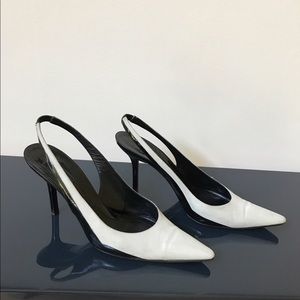 Narciso Rodrigues Vintage Two Tone Slingback Shoes