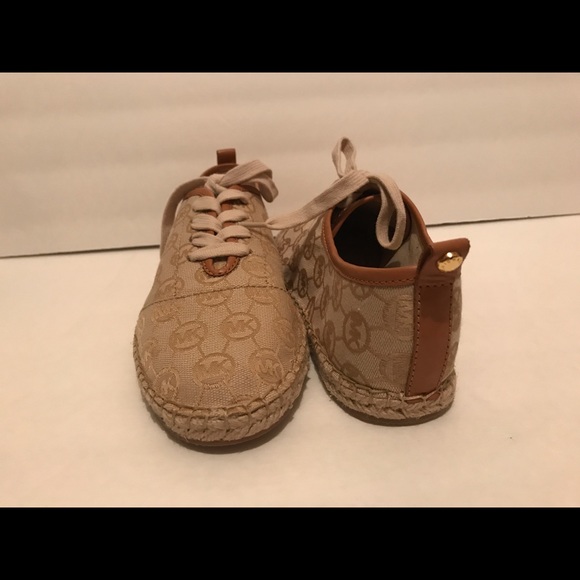 Michael Kors Natural Color Sneakers Sz 8 - Picture 4 of 4