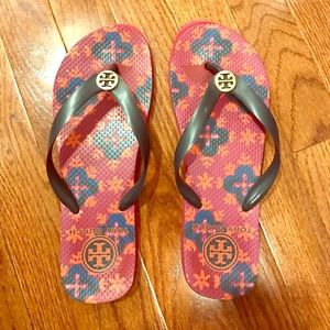 TORY BURCH Flip Flops Size 8