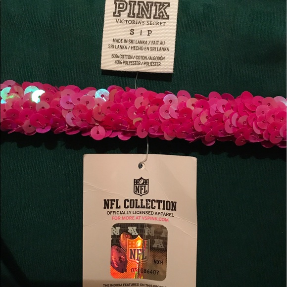 Victoria's Secret "Pink" L/S NY Jets Shirt Bundle - Picture 7 of 7