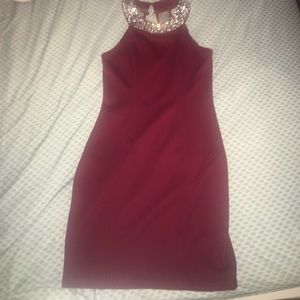 Red Bodycon Fancy Dress