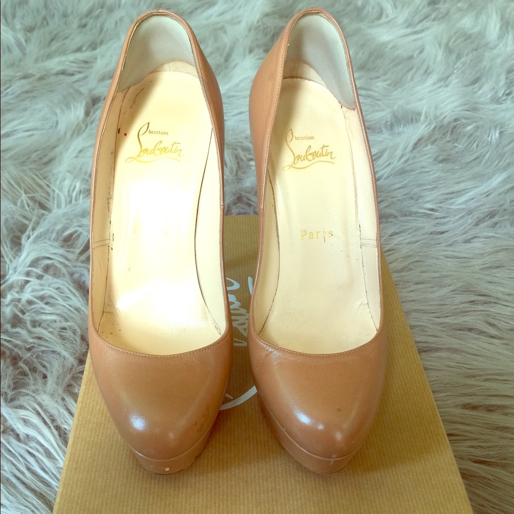 Christian Louboutin Bianca 140 Camel