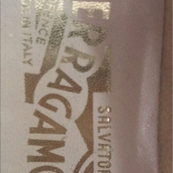 White Salvatore Ferragamos - Picture 2 of 3