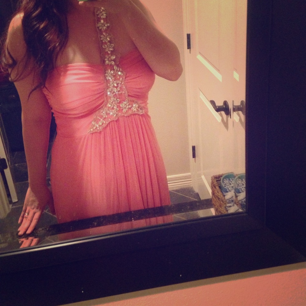 Floor length gown