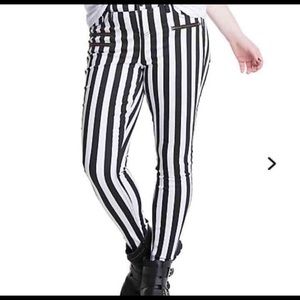 Striped skinny jeans  Hot topic Plus size