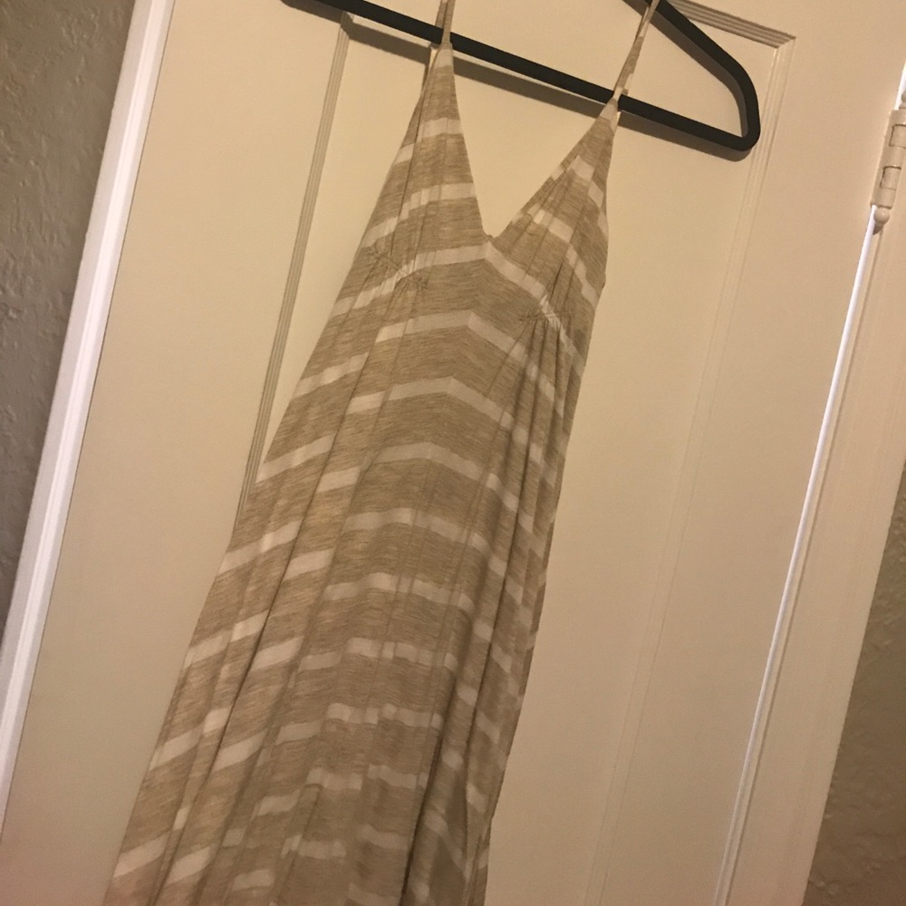 Eight Sixty Maci dress cream and white, size XS