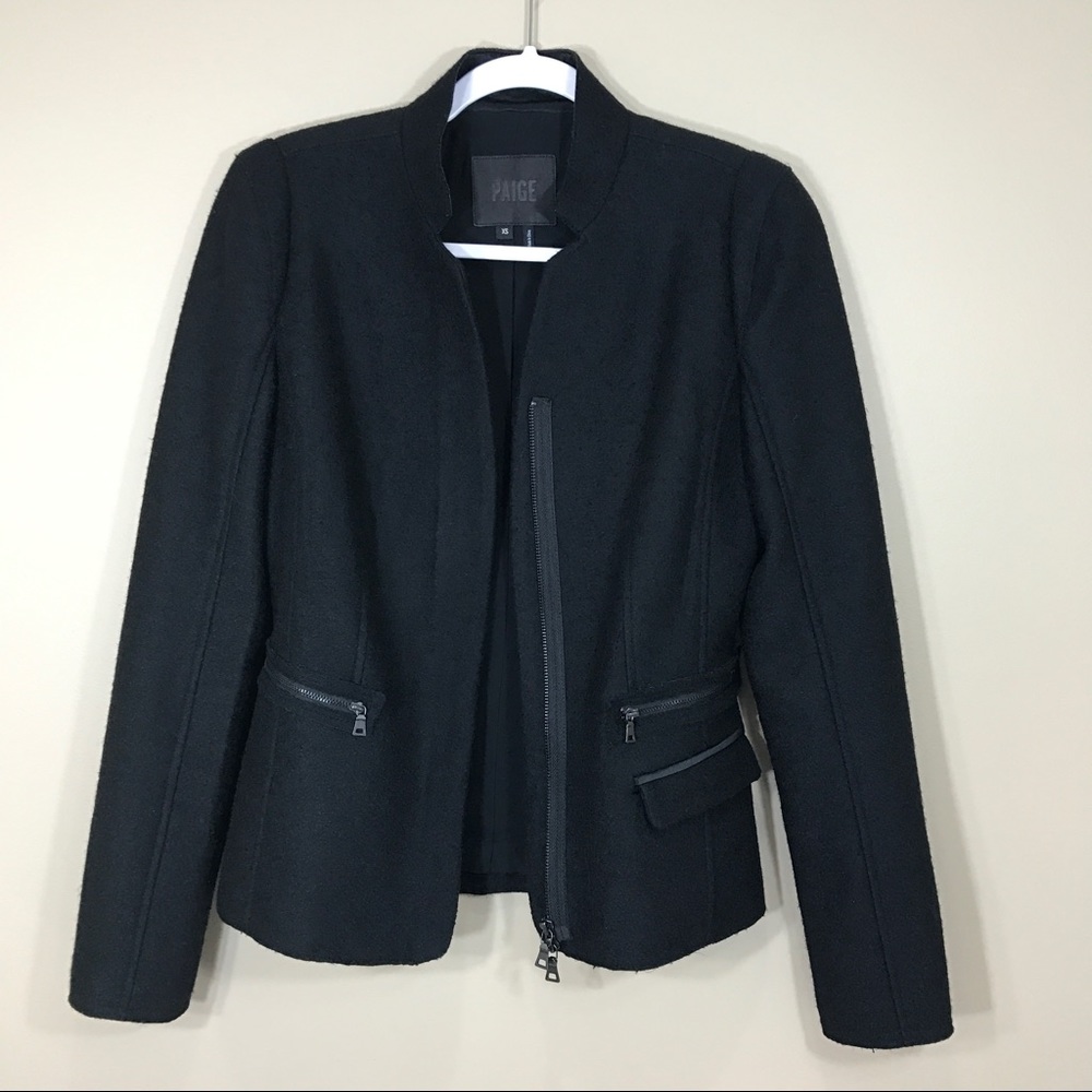 Paige Denim "Pippa" wool blazer, XS - Picture 2 of 8