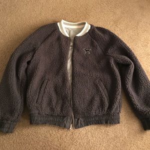NWOT VS Pink Reversible Bomber Jacket.