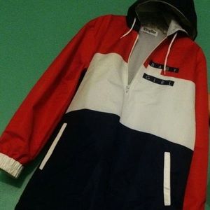 Hooded Baby Girl Windbreaker